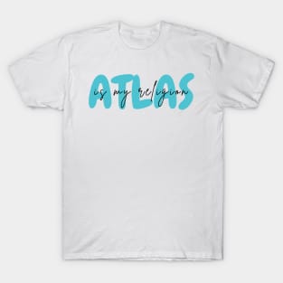 Colleen Hoover : Atlas is my religion T-Shirt